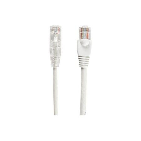 Black Box Black Box C6PC28-WH-05 5 ft. Slim Net CAT6 Patch UTP Network Cable; White C6PC28-WH-05